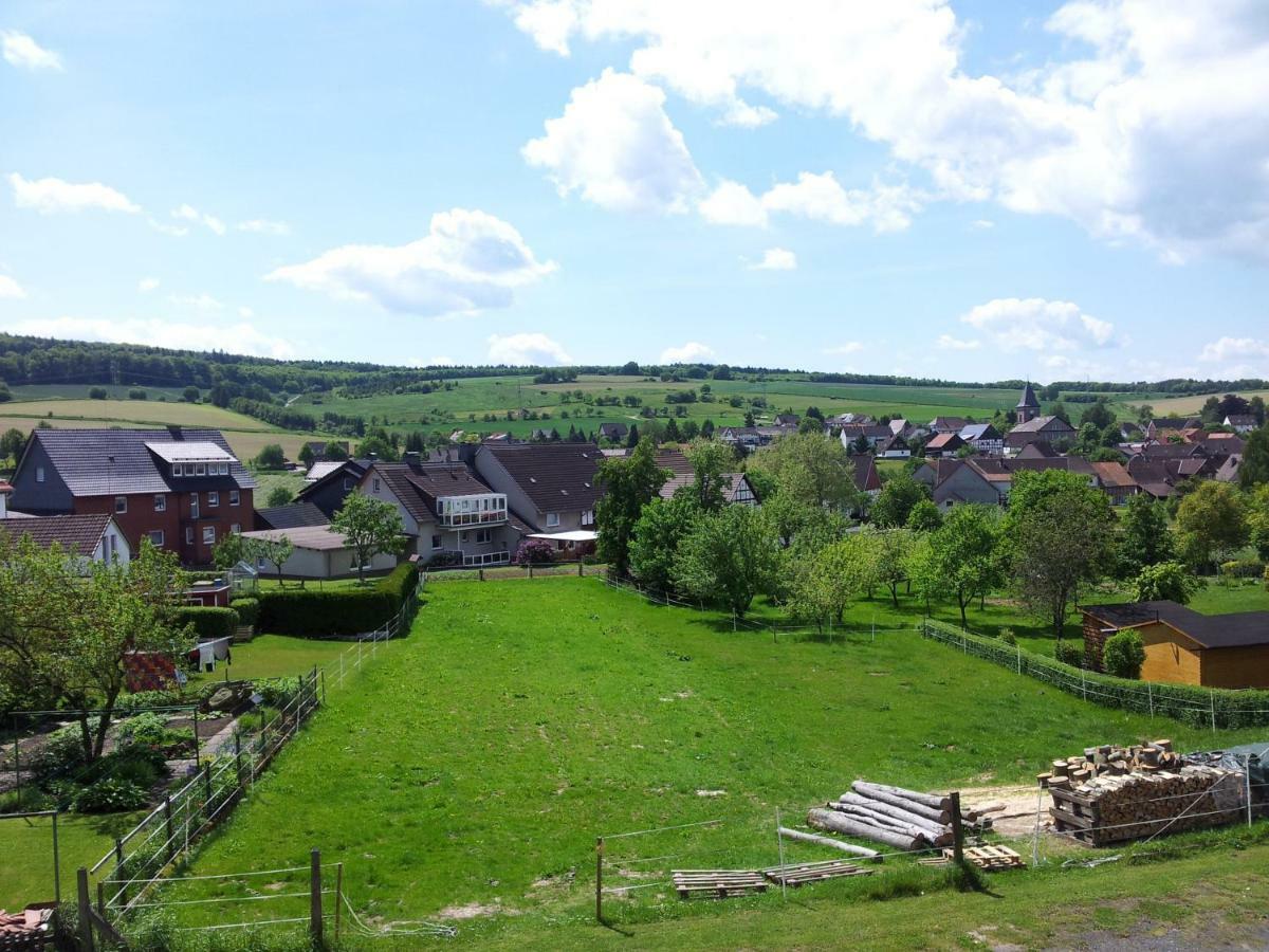 Ferienhaus Ahlborn Uslar Bagian luar foto